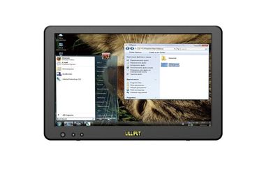 Lilliput 10.1 &amp;quot;, LCD ইউএসবি টাচ স্ক্রিন মনিটর 4 ওয়্যার স্পর্শ প্যানেল / ইউএসবি ইনপুট সঙ্গে