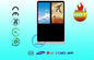 ডাবল স্ক্রিন বিজ্ঞাপন ডিজিটাল signage ডিসপ্লে 46 ইঞ্চি মেঝে স্থায়ী