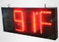 সময় / তাপমাত্রা LED ডিজিটাল signage একক / ডুয়াল রঙ সংখ্যা LED ডিসপ্লে