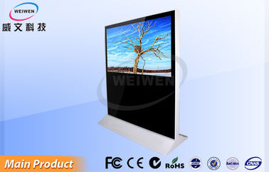 নেটওয়ার্ক ফ্লোর স্ট্যান্ড, LCD ডিজিটাল signage প্রদর্শন / এলসিডি বিজ্ঞাপন প্লেয়ার 1920 * 1080P