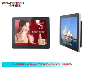 ওয়াল মাউন্ট ডিজিটাল signage Ultrathin বাণিজ্যিক LCD প্রদর্শন 1366 X 768