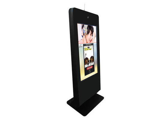 47 &quot;হেলে স্ট্যান্ড একা ডিজিটাল signage / তল স্থায়ী এলসিডি বিজ্ঞাপন প্ল্যাটফর্ম এবং HDMI