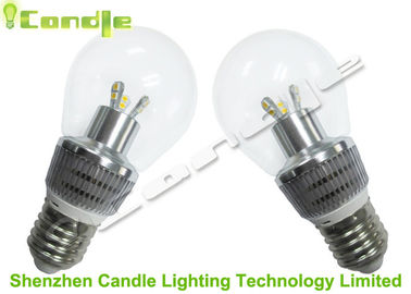সিই RoHS অনুবর্তী উচ্চ ক্ষমতা E27 7watt নেতৃত্বাধীন গ্লোব বালব স্বচ্ছ গ্লাস হোম অফিস