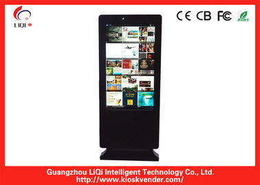 খালেদা ডিজিটাল signage কিয়স্ক IP65 সঙ্গে / ইনফরমেশন টোটেম বহুক্রিয়া