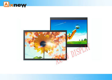ব্ল্যাক 22 ইঞ্চি BNC / এইচডিএমআই বিজ্ঞাপন LCD প্রদর্শন স্ক্রিন ডিজিটাল signage জন্য